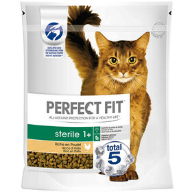 Ração Para Gato Adulto Esterilizado Frango Perfect Fit 1,4 kg