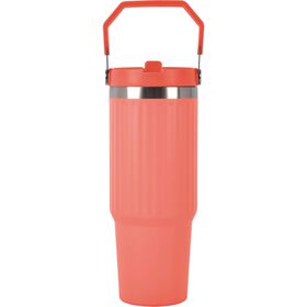 Garrafa Térmica Cerâmica 900 ml Rosa Kasa