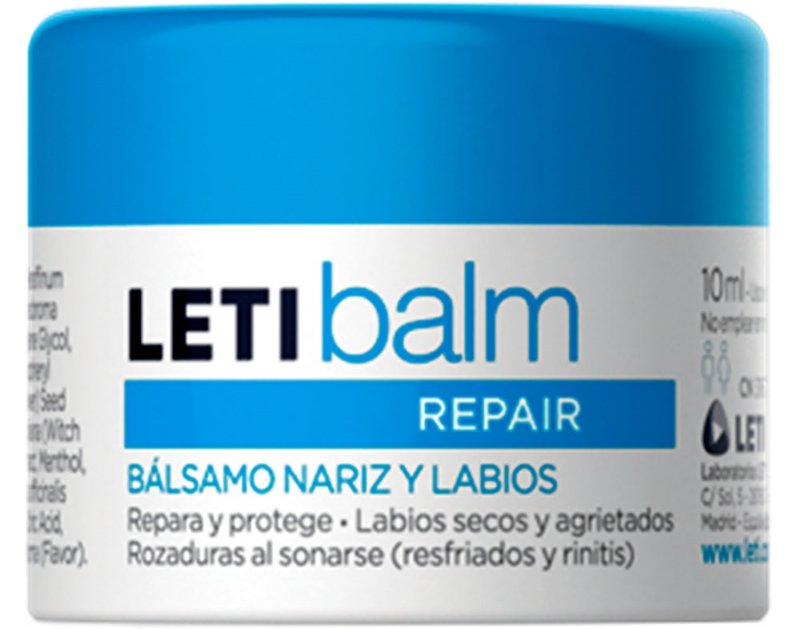 Bálsamo Letibalm Repair Boião 10 ml