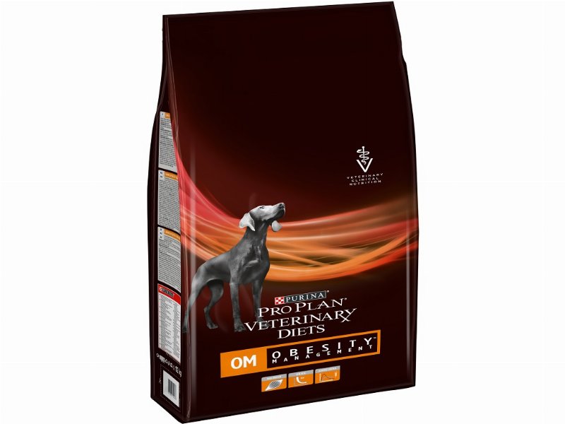 Ração Veterinária Cão Pro Plan Om Obesity Management 12 kg