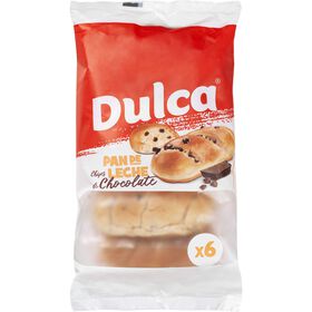 Pão De Leite Com Pepitas Dulca 195 gr (6 Un)