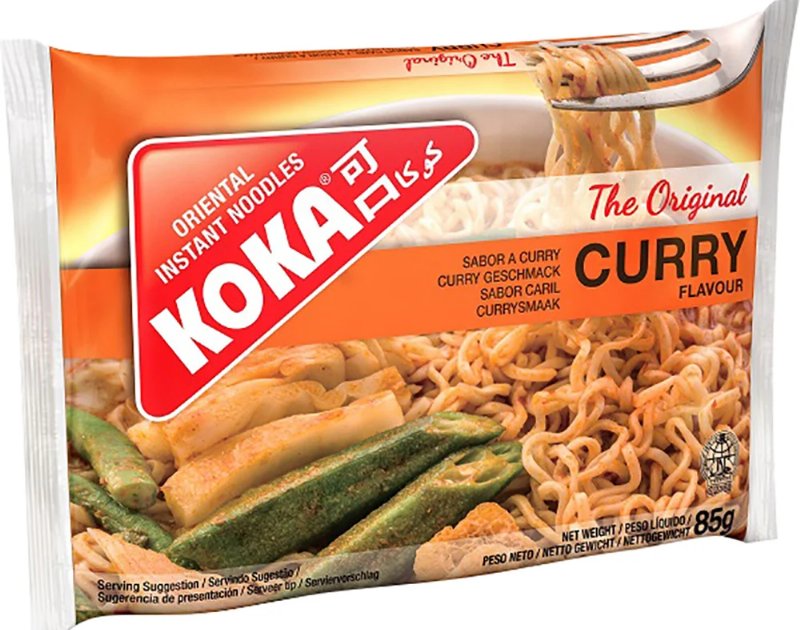 Massa Koka Instantânea Caril 85 g