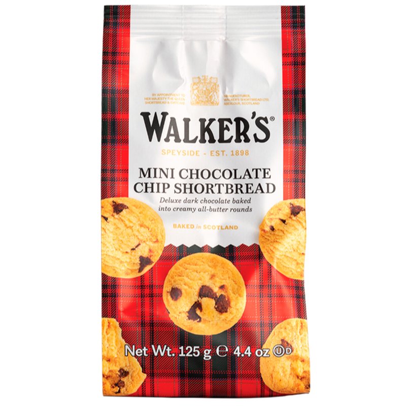 Shortbread Mini Pepitas De Chocolate 125 g