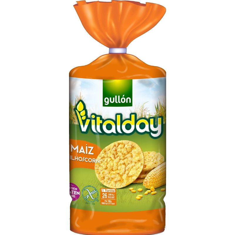 Tortitas De Milho Viltaday Sem Glúten 130 g