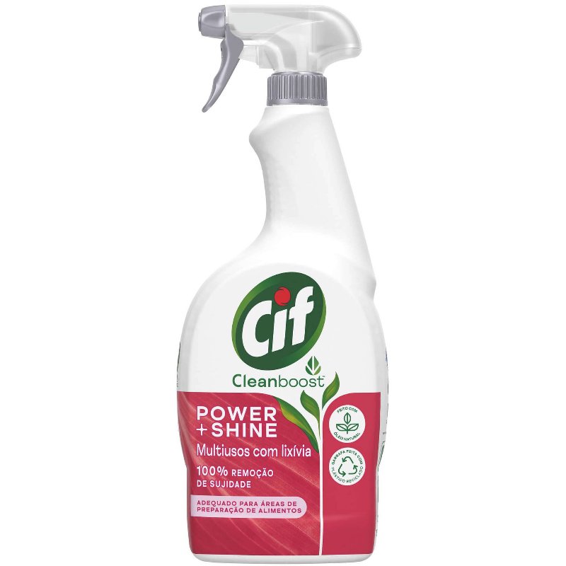 Spray Com Líxivia Power Shine 750 ml Cif