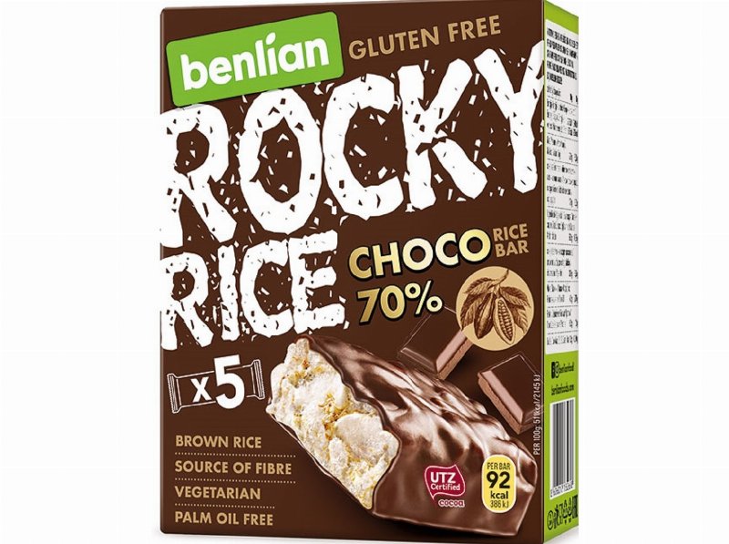 Barra Benlian Arroz Chocolate Negro 90 g