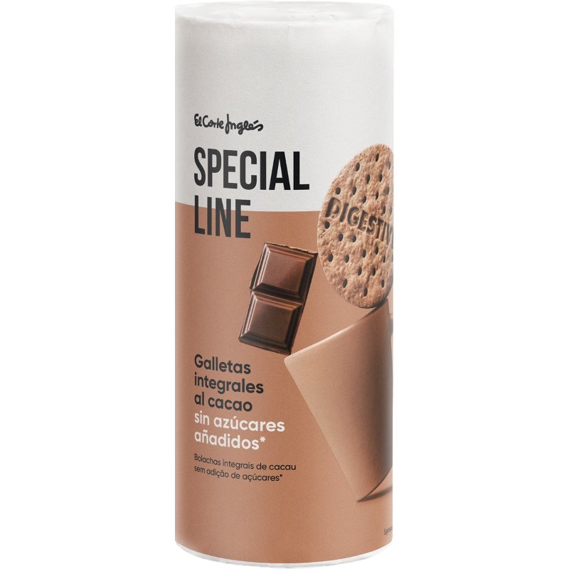 Bolachas Integrais De Cacau Sem Adição De Açucares 215 g