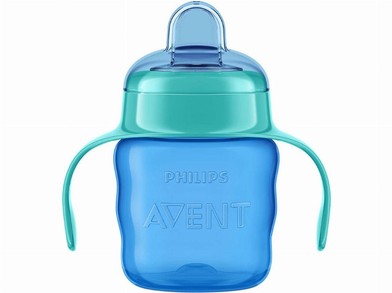 Copo Aprendizagem Avent Com Bico Azul 6M+ 200 ml