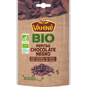 Pepitas De Chocolate Negro 50% Cacau Vahiné 100 gr