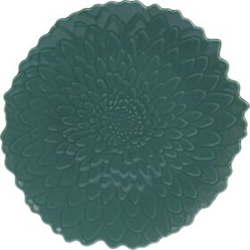 Prato 26Cm Folhas Verde Claro Kasa