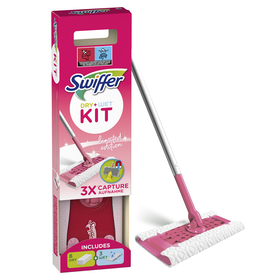 Mopa Pink Edição Limitada Com 8 Panos Secos E 3 Húmidos Swiffer 1 Un