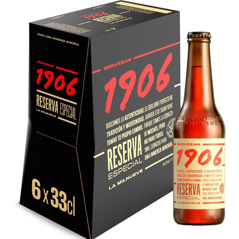 Cerveja De Espanha Reserva Especial Pack 6 Unidades 33 cl