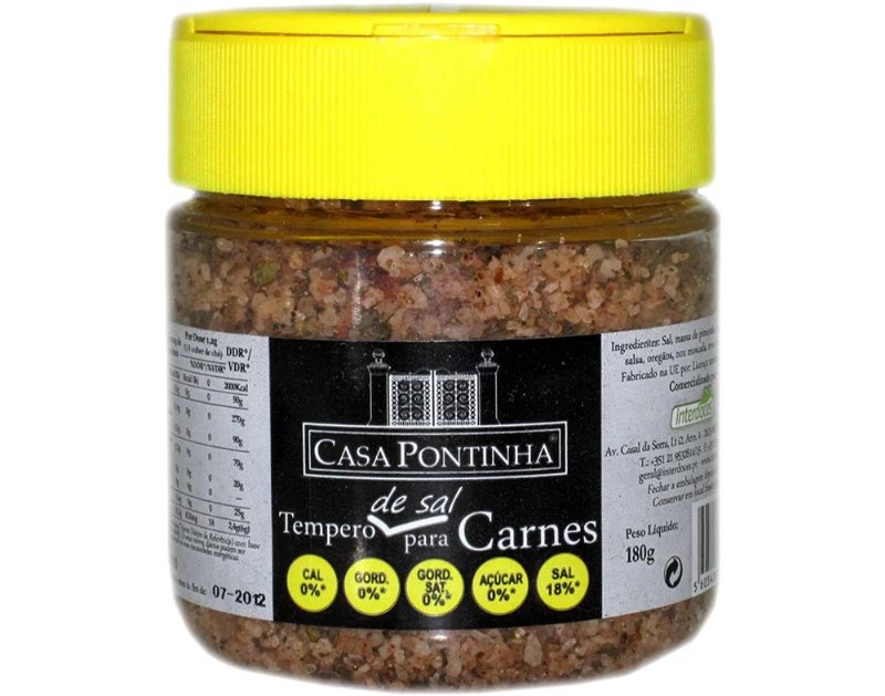 Sal Casa Pontinha Tempero Para Carne 180 g