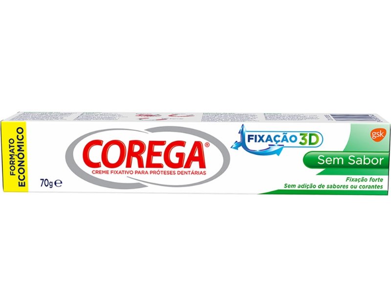 Creme Corega Fixador Sem Sabor 70 g