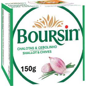 Queijo Para Barrar Com Chalota E Cebolinho Boursin 150 gr