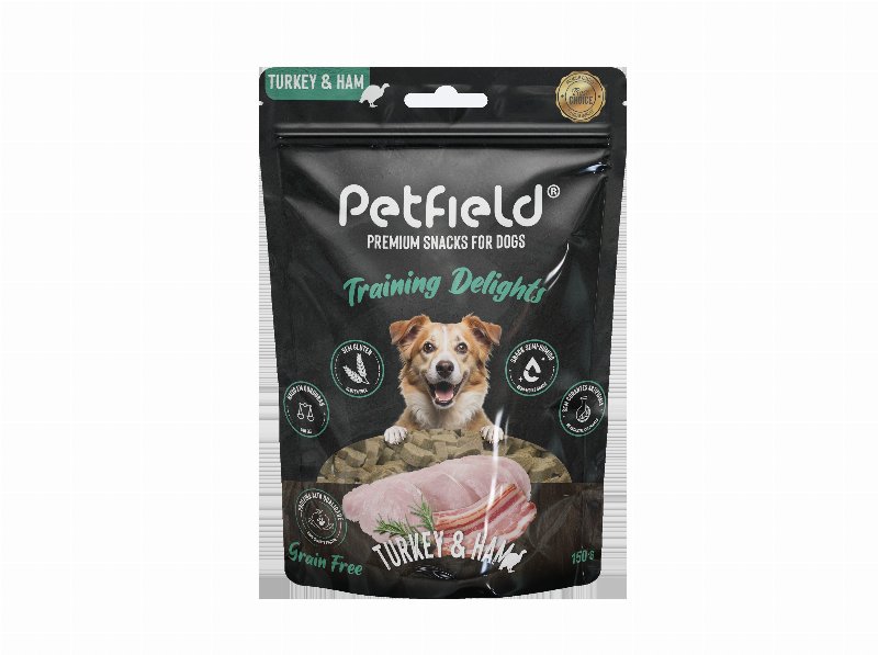 Snack Cão Petfield Sem Cereais Peru/Presunto 150 g