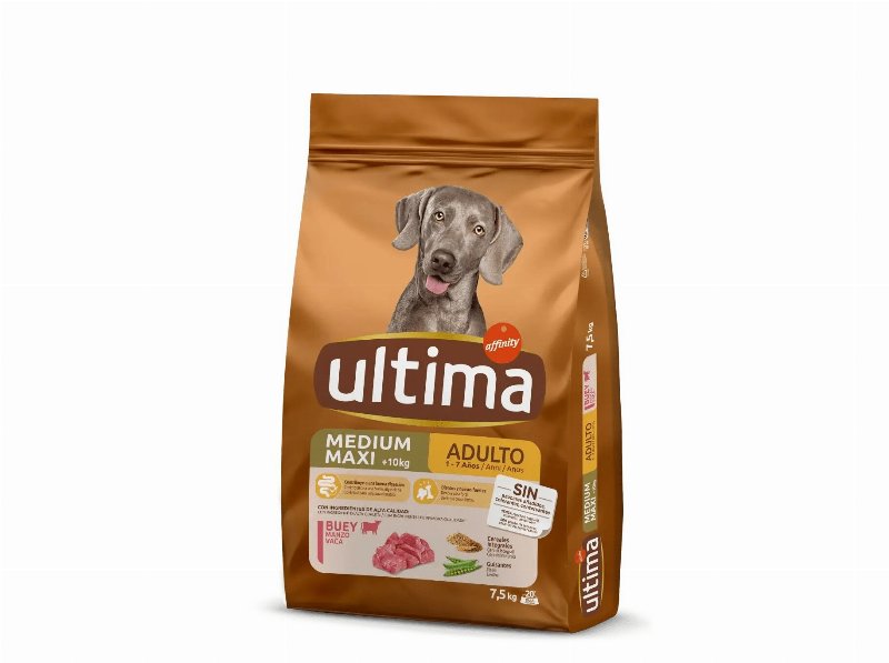 Ração Para Cão Ultima Com Vaca 7.5 kg