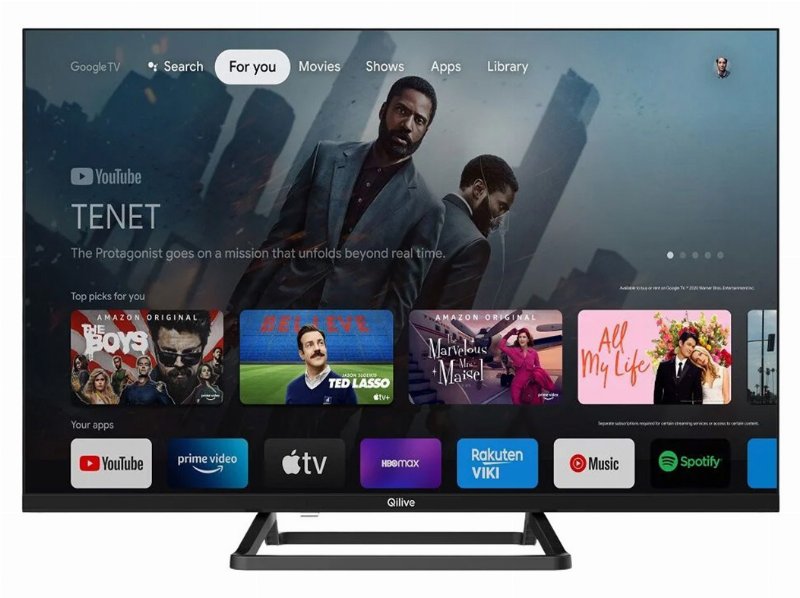Tv Qilive Q32Ha232B (32" Hd Smart Google Tv 80Cm)