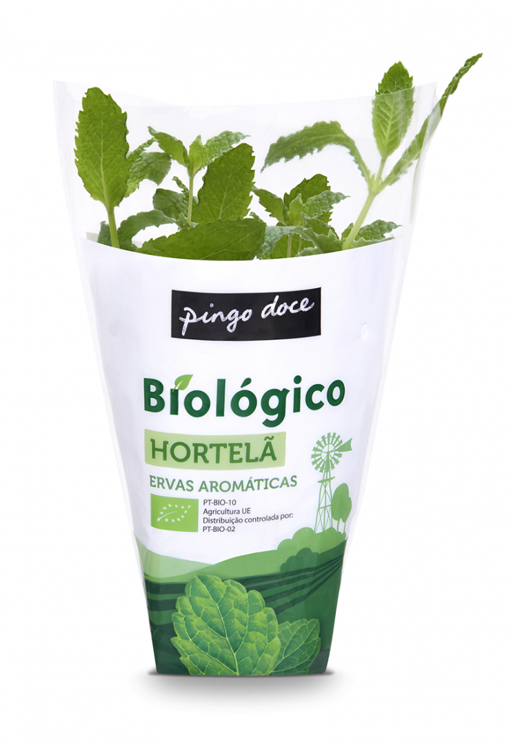Vaso Hortelã Biológica Pingo Doce 0.2Kg