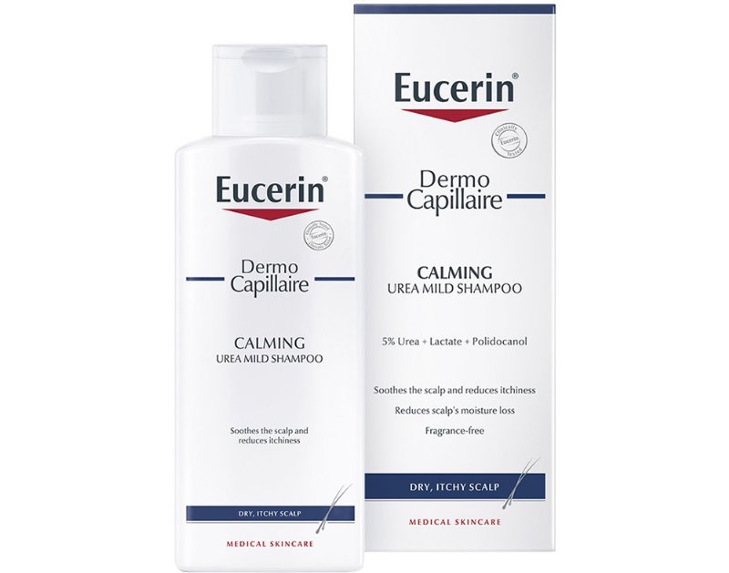 Champô Eucerin Cabelos Secos Prurido 5% Ureia 250 ml