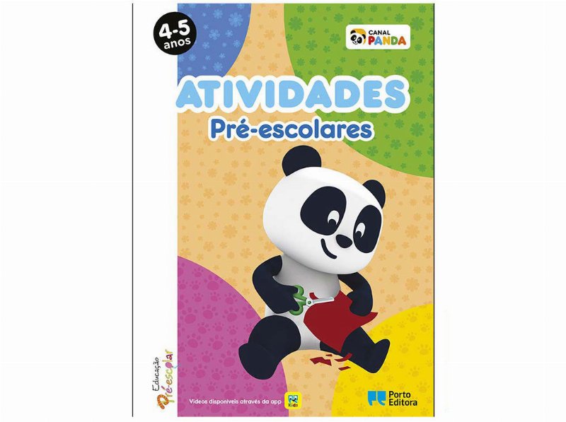 Livro Atividades Pré-Escolares Panda - 4-5 Anos