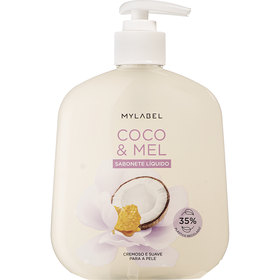 Sabonete Líquido Coco E Mel Mylabel 500 ml