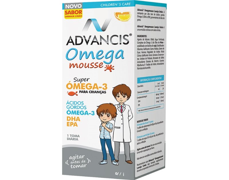 Suplemento Advancis Omega Mousse 100 ml