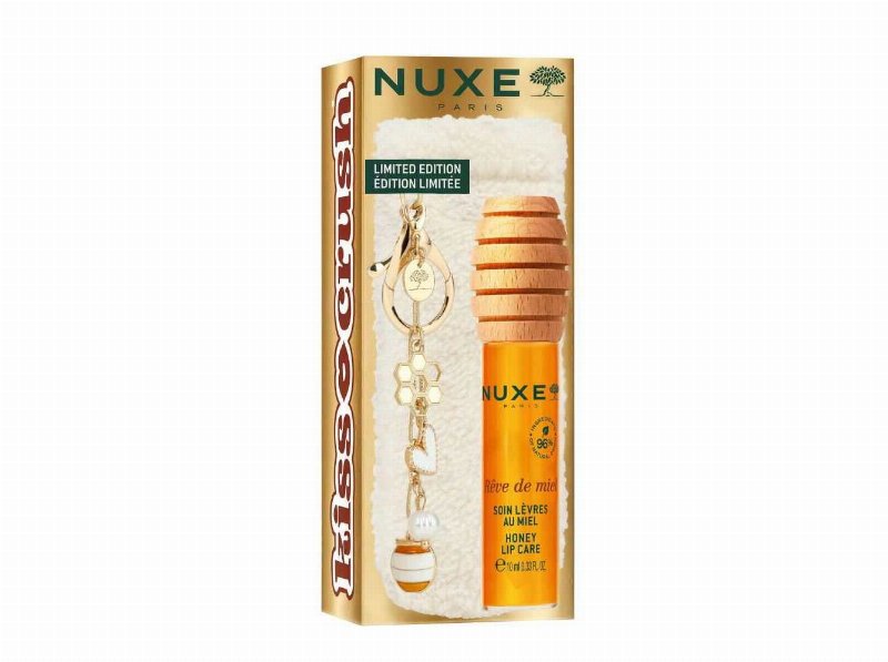 Cuidado Labial Nuxe Rêve De Miel Bolsa+Charm 10 ml