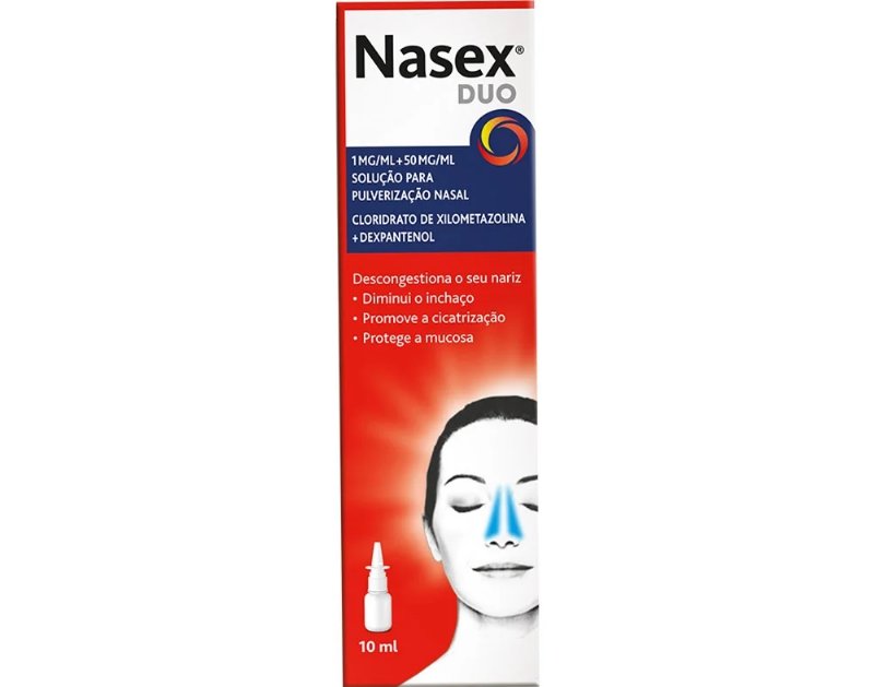 Spray Nasex Nasal Duo 1Mg/Ml + 50Mg/Ml 10 ml