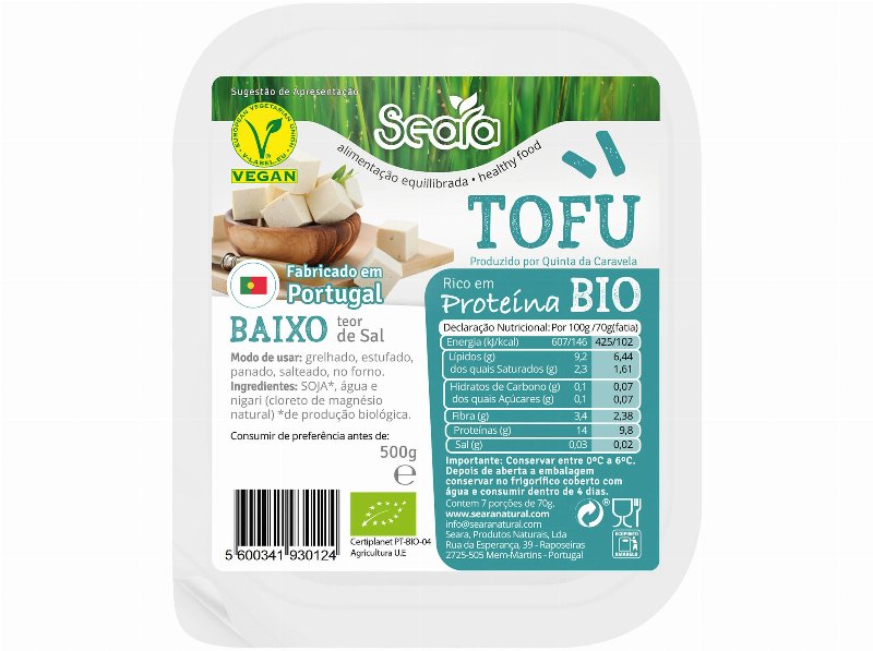 Tofu Seara Biológico 500 g