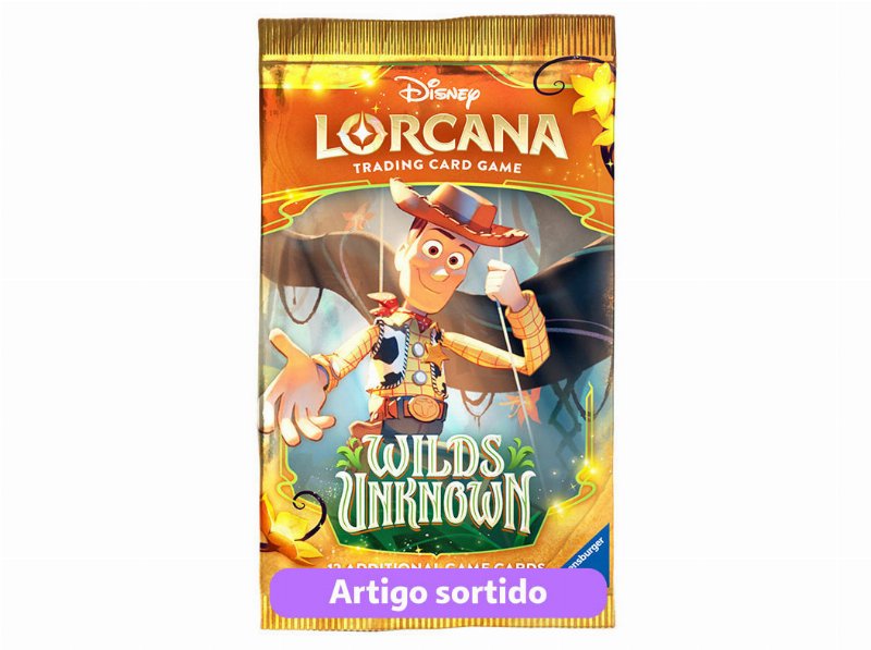 Booster Lorcana Ravensburger Wild Unknown Modelos Sortidos