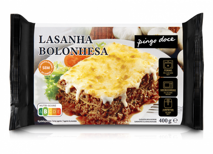 Lasanha Bolonhesa Congelada Pingo Doce 0.4Kg