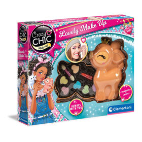 Clementoni - Estojo De Maquilhagem Love Pet Rena Crazy Chic