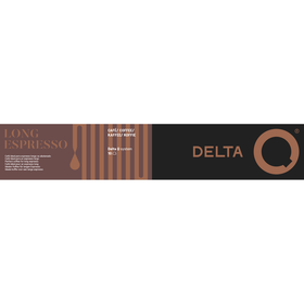 Cápsulas De Café Long Espresso Delta Q 10 Un