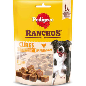 Snack Para Cão Em Cubos Ranchos Galinha Pedigree 70 g