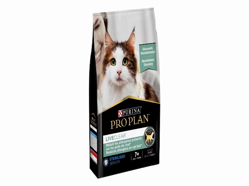 Ração Para Gato Sénior Pro Plan Live Clear Peru 2.8 kg
