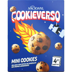Bolachas Cookies Mini Cookieverso Nacional 160 gr