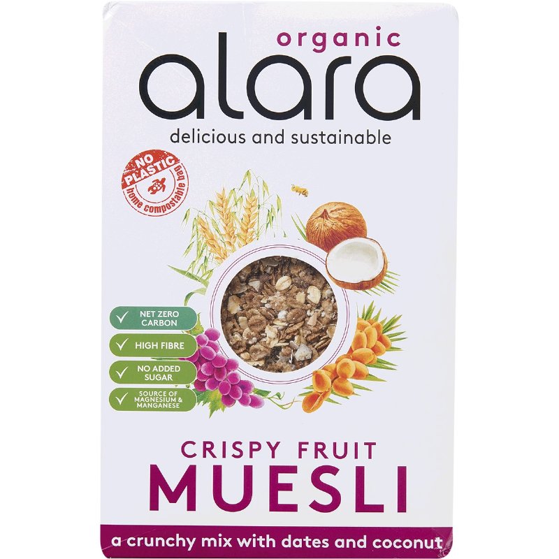 Muesli Bio De Tâmaras E Coco 550 g