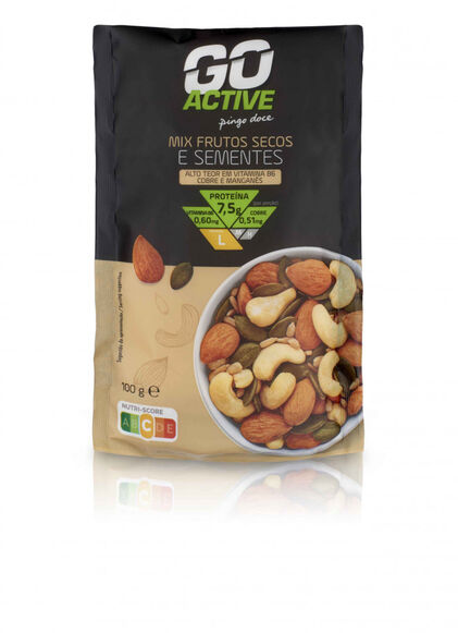 Mix Frutos Secos E Sementes Go Active 0.1Kg
