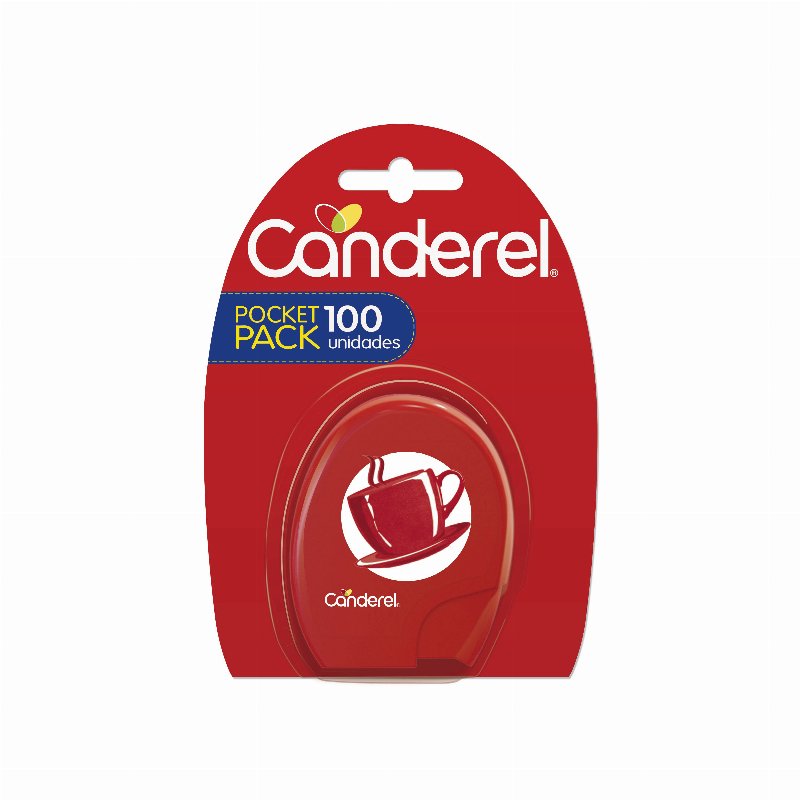 Adoçante Canderel Pastilhas Doseador 100Un 90 g