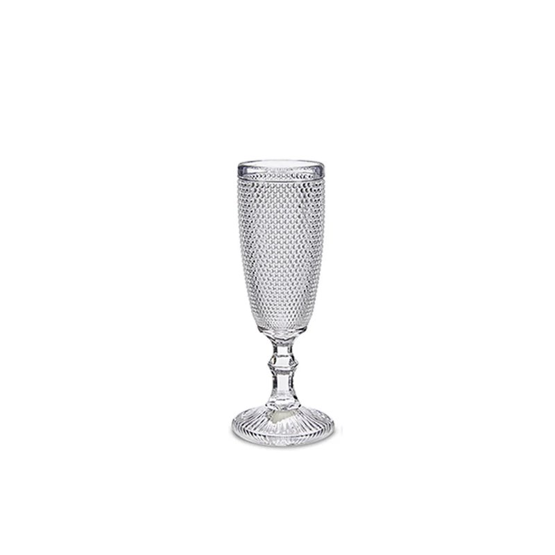 Hkh Copo Flute Pontos Transparente 18 cl