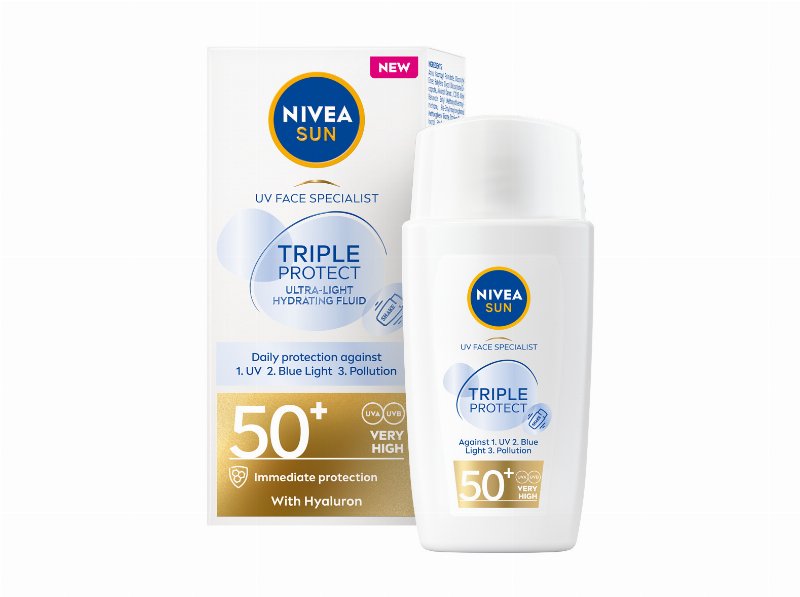 Fluido Uv Rosto Nivea Sun Ultra Proteção Fp50+ 40 ml
