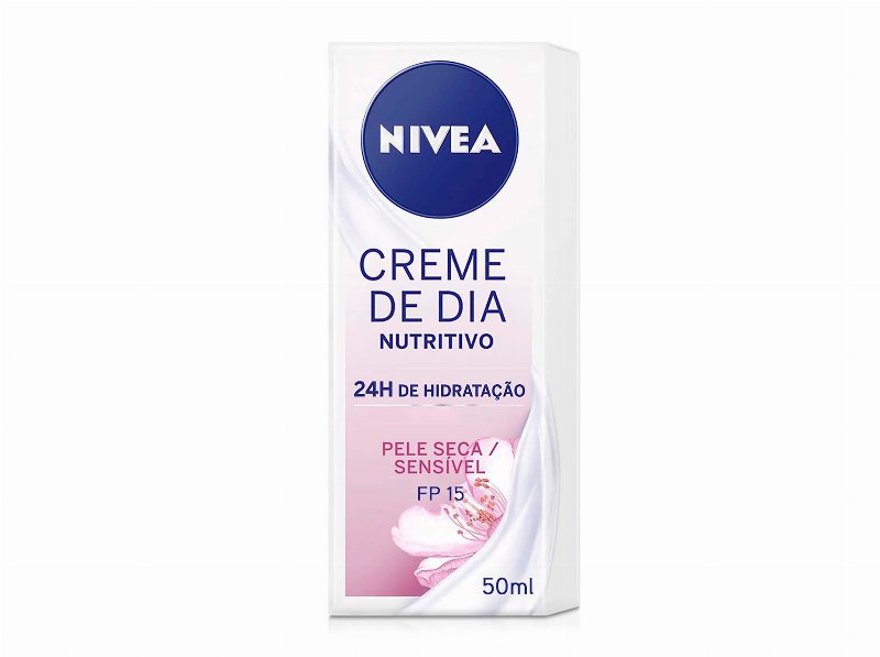 Creme De Rosto De Dia Nutritivo Para Pele Sensível Nivea 50 ml