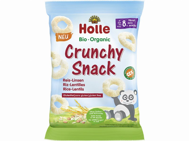 Tostas Bio Crocantes Holle Arroz Lentilhas 25 g