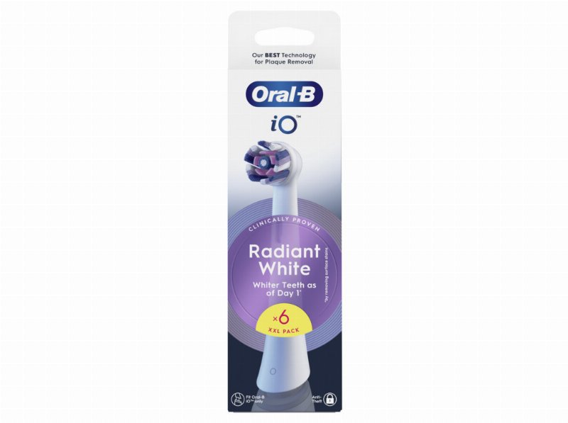 Recarga Oral-B Io Radiant White Branca 6Und