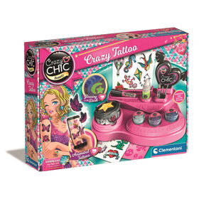 Clementoni - Tattoo Com Estilo Crazy Chic
