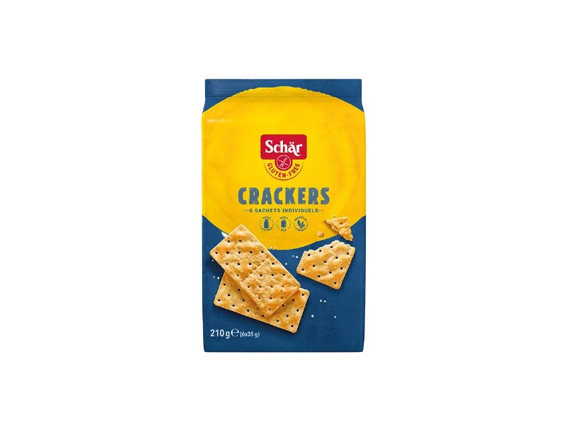 Bolachas Crackers Schar Sem Gluten 210 g (6X35 g)