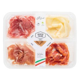 Tábua De Charcutaria Italiana Com Queijo Corte Del Gusto 140 gr