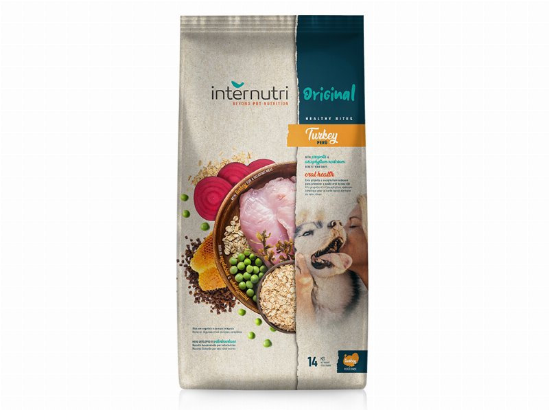 Ração Cão Internutri Saúde Oral Peru 14 kg