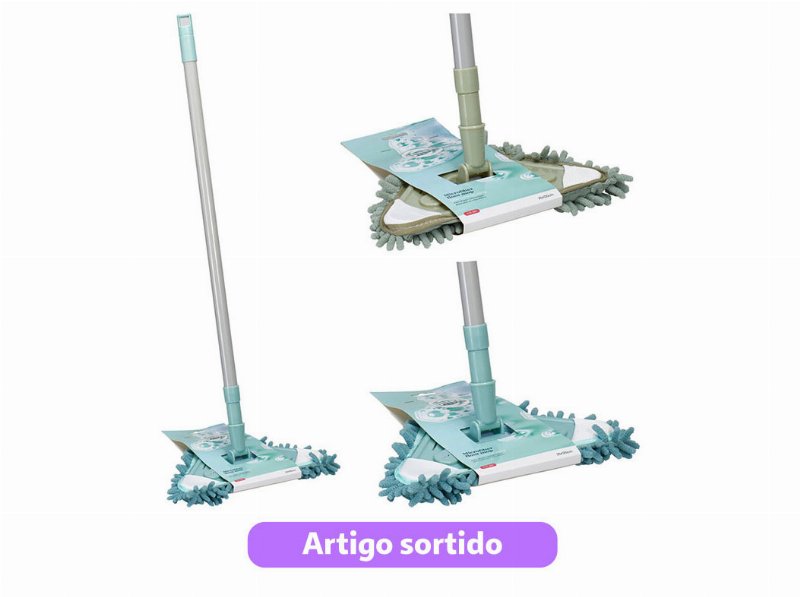 Esfregona 28.5X7X81Cm Cores Sortidas